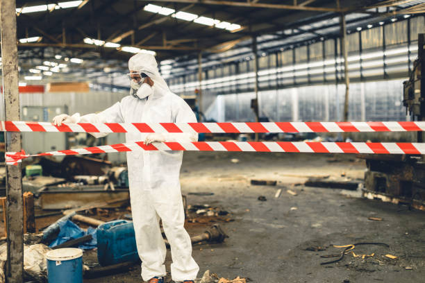 Professional Biohazard technician working in South Houston, TX